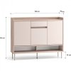 Komoda FLEUR 02 dąb cremona terracotta / kaszmir